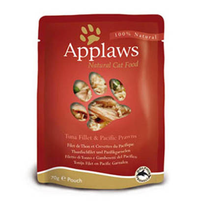 Picture of APPLAWS CAT POUCH TUNA/PRAWN  