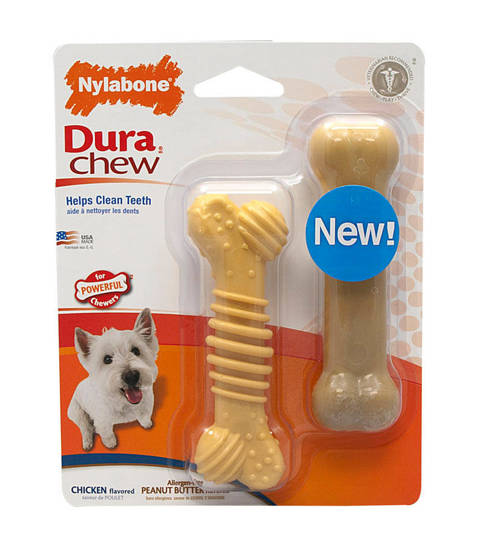 Picture of NYLABONE PUPYBONE CHK TEXTURE