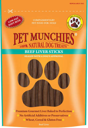 Picture of PET MUNCHIES DOG BEEF LIVER ST
