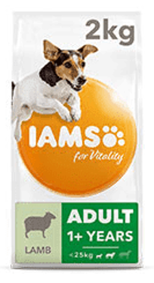 Picture of Iams Vitality Small / Medium Dog Lamb 2kg