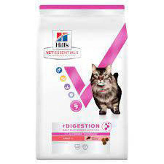 Picture of Details	Hill s VET ESSENTIALS MULTI-BENEFIT + DIGESTION Adult Dry Cat Food with Salmon 1.5kg Bag
